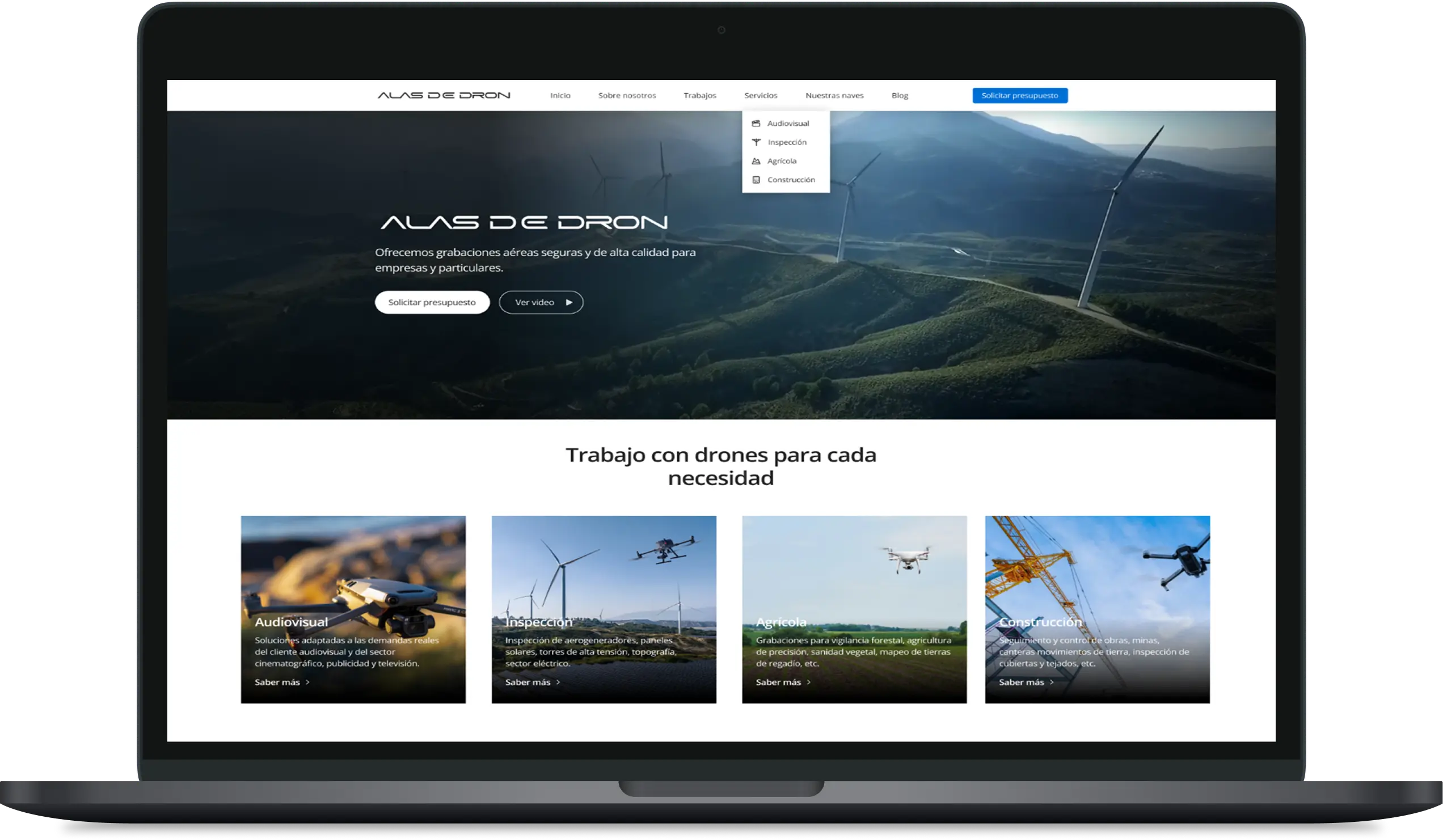 Alas de Dron Quirio Studio